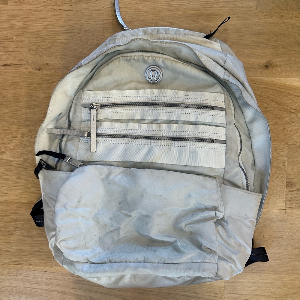 Lululemon Athletica Silver Backpack